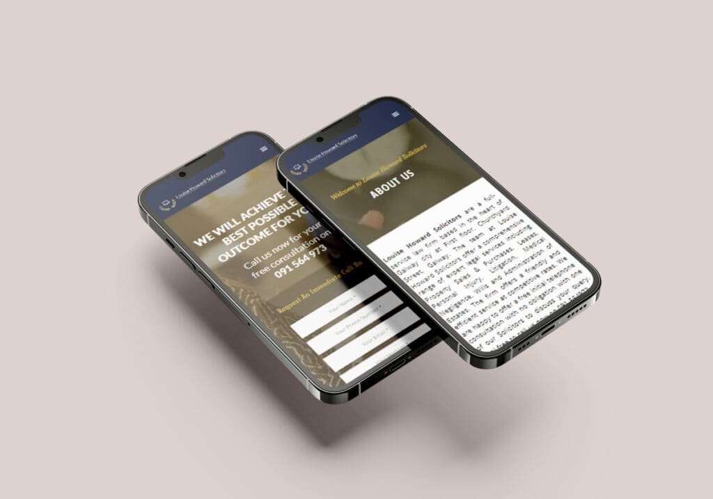 Louise Howard Solicitors Mockup