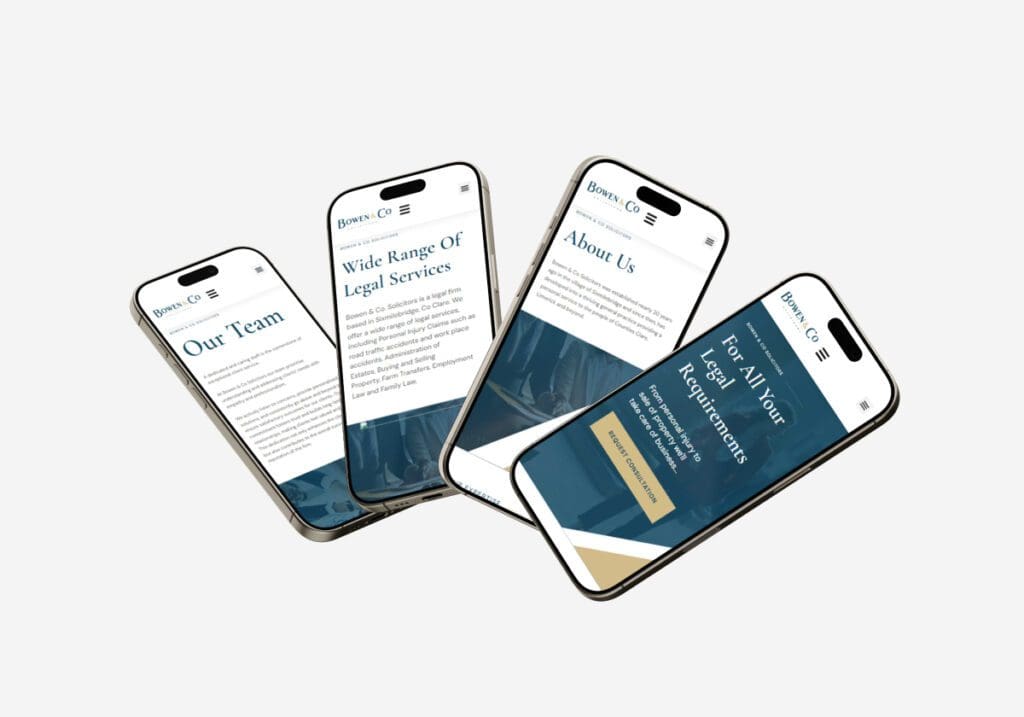 Bowen & Co. Solicitors Mockup