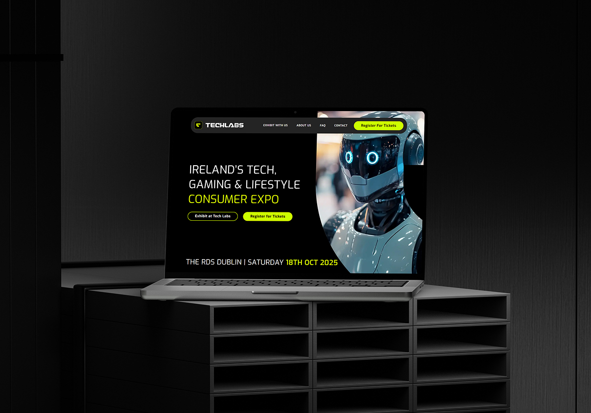 Techlabs Website Mockup