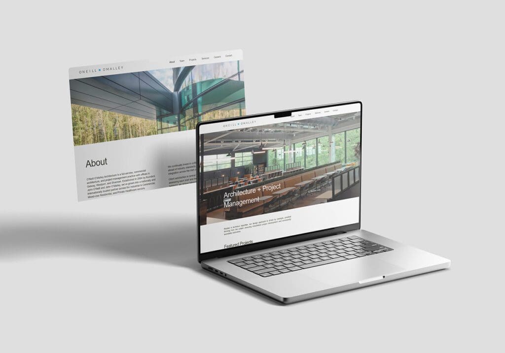O'Neill O'Malley Website Mockup