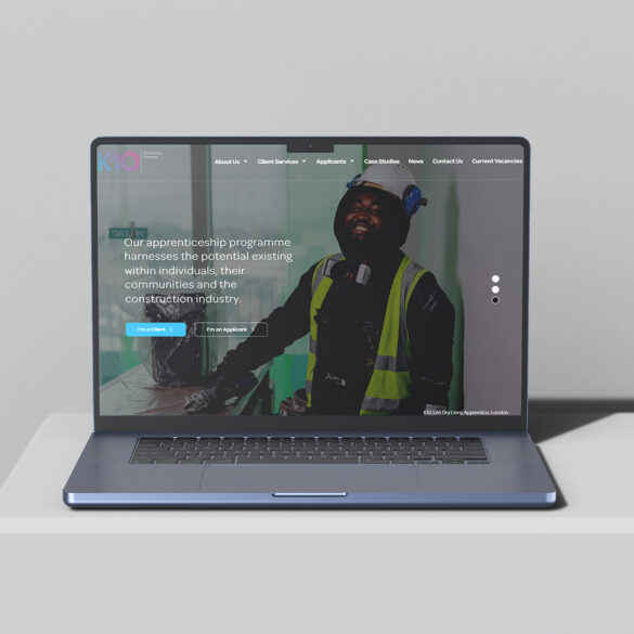 K10 Website Mockup