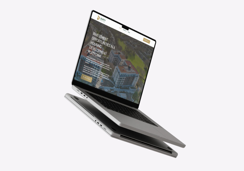 Duffy Capital Website Mockup