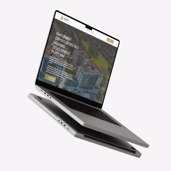 Duffy Capital Website Mockup
