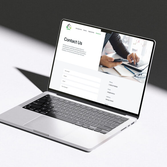Limehill Website Mockup